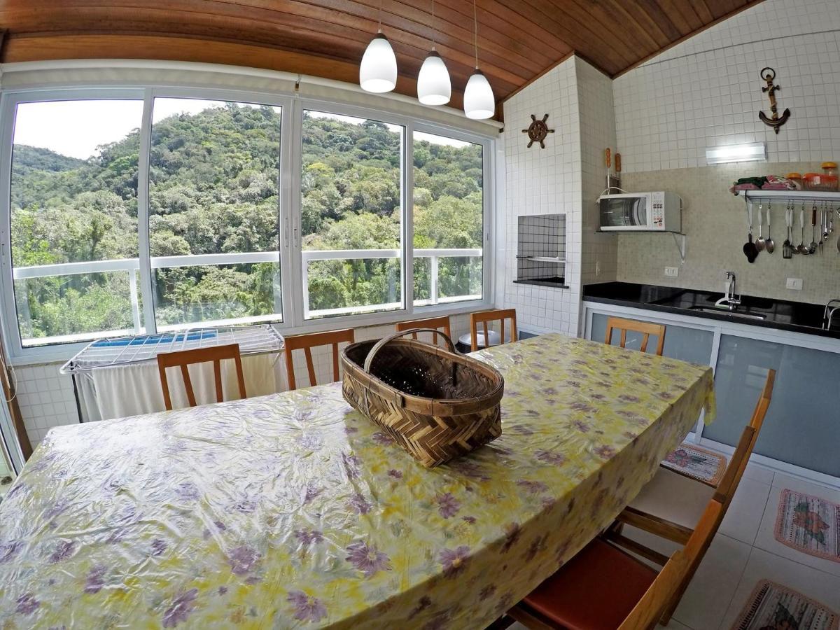 Cobertura Ubatuba Para Familias - Ate 12 Pessoas Exteriör bild